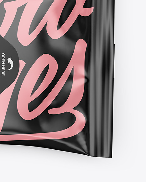 Matte Wet Wipes Mockup