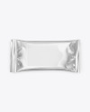 Matte Metallic Wet Wipes Mockup