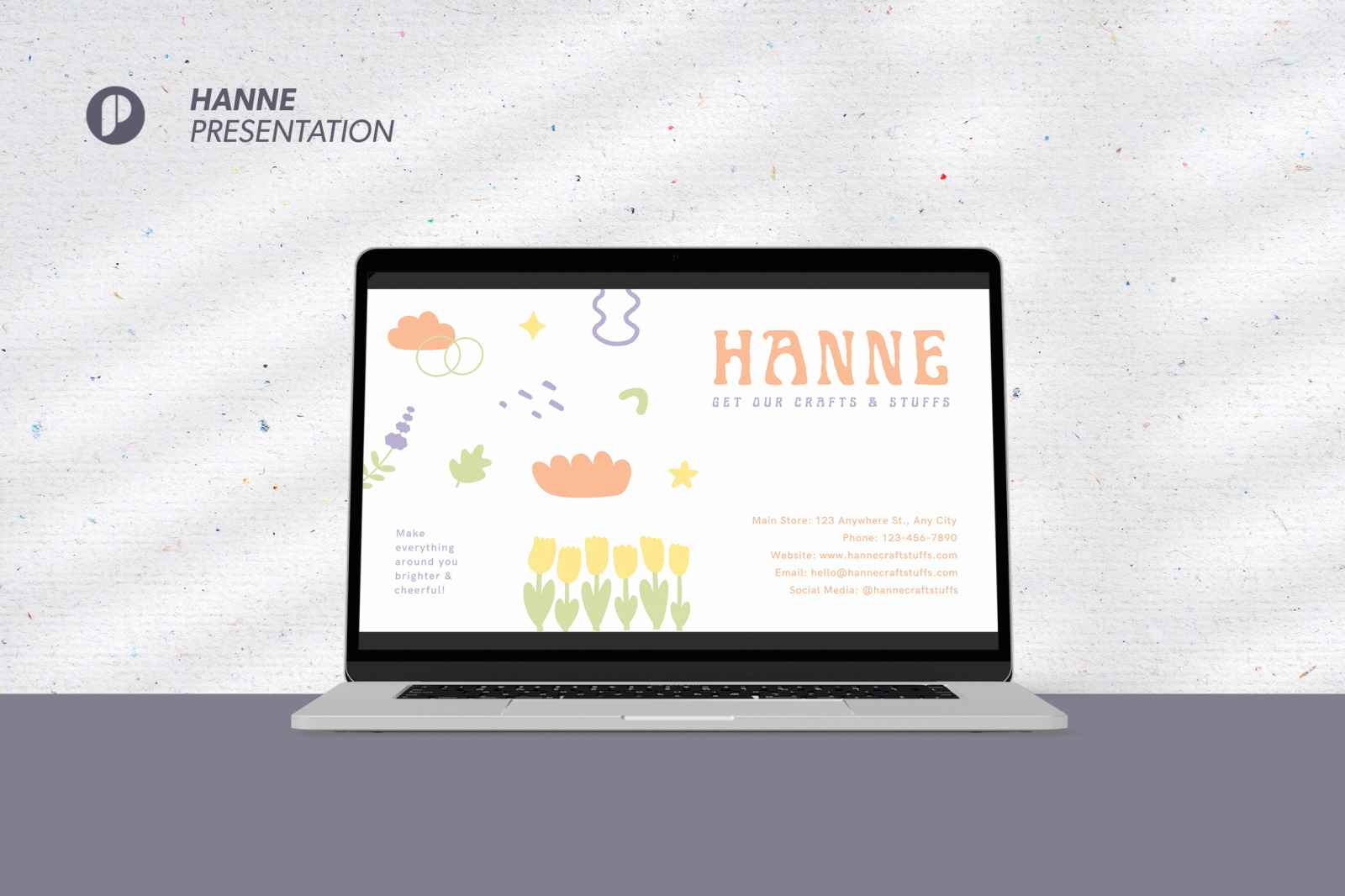 Hanne - Playful Organic Company Profile Presentation