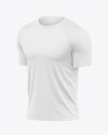 Raglan T-Shirt Mockup - Half Side View