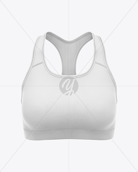 Women's Sports Bra Mockup