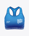Women's Sports Bra Mockup