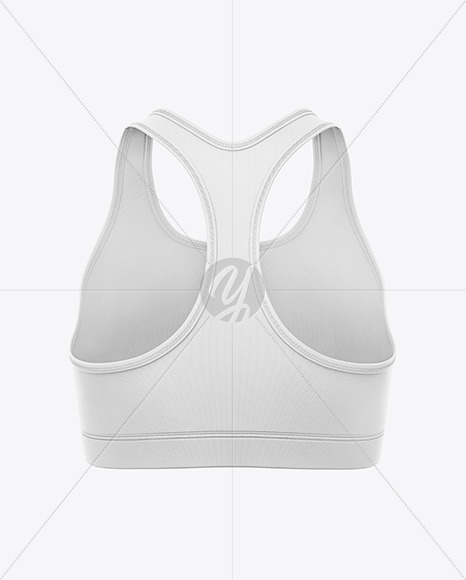 Women's Sports Bra Mockup