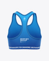 Women's Sports Bra Mockup