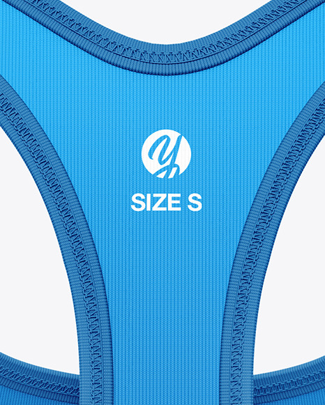 Women's Sports Bra Mockup