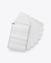 Kraft Cards Stack w/ Wooden Tag Mockup Kraft Cards Stack w/ Wooden Tag Mockup