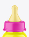 Glossy Baby Bottle Mockup