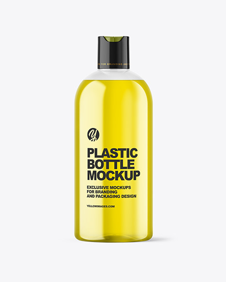 Color Liquid Cosmetic Bottle Mockup