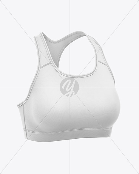 Women's Sports Bra Mockup