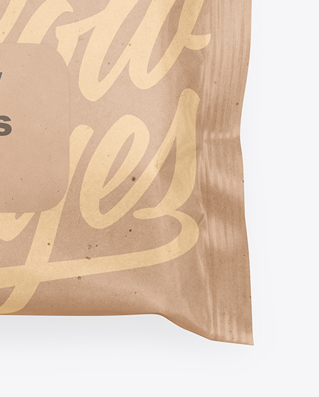 Kraft Wet Wipes Mockup