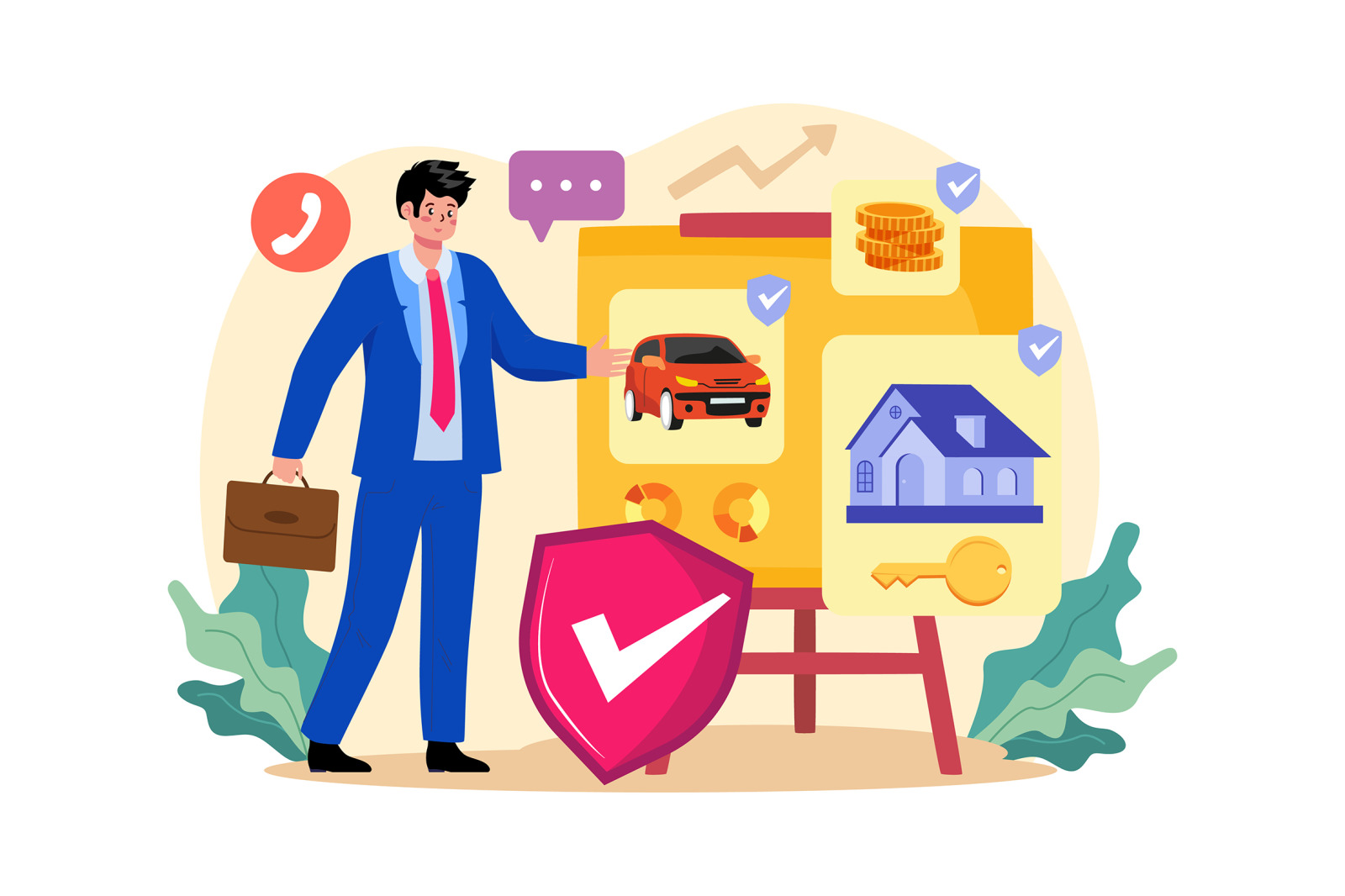 M625_Insurance Services Illustration_Part 01 M625_Insurance Services Illustration_Part 01