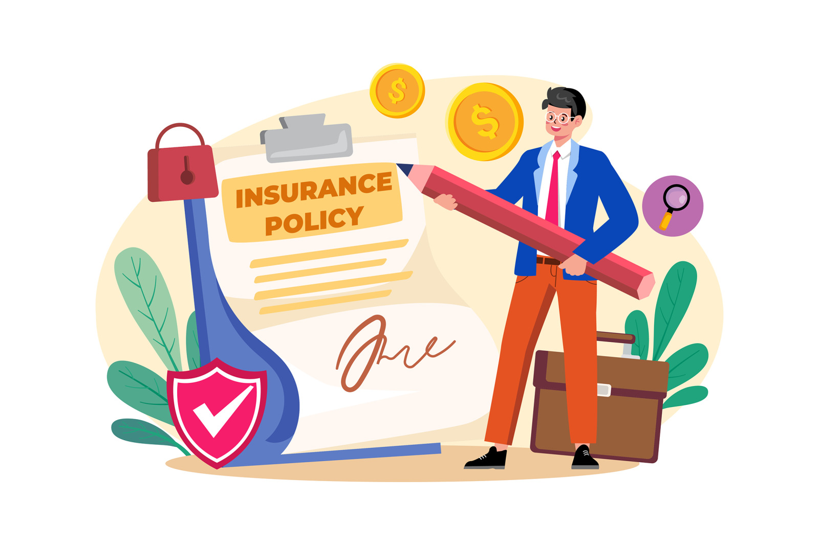 M625_Insurance Services Illustration_Part 01 M625_Insurance Services Illustration_Part 01
