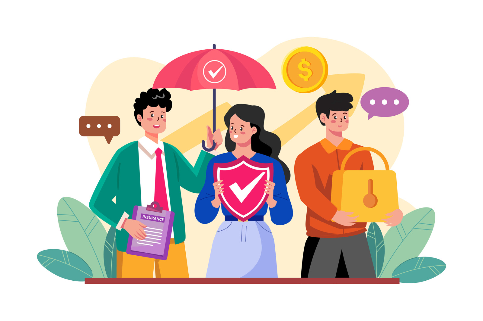 M625_Insurance Services Illustration_Part 01 M625_Insurance Services Illustration_Part 01