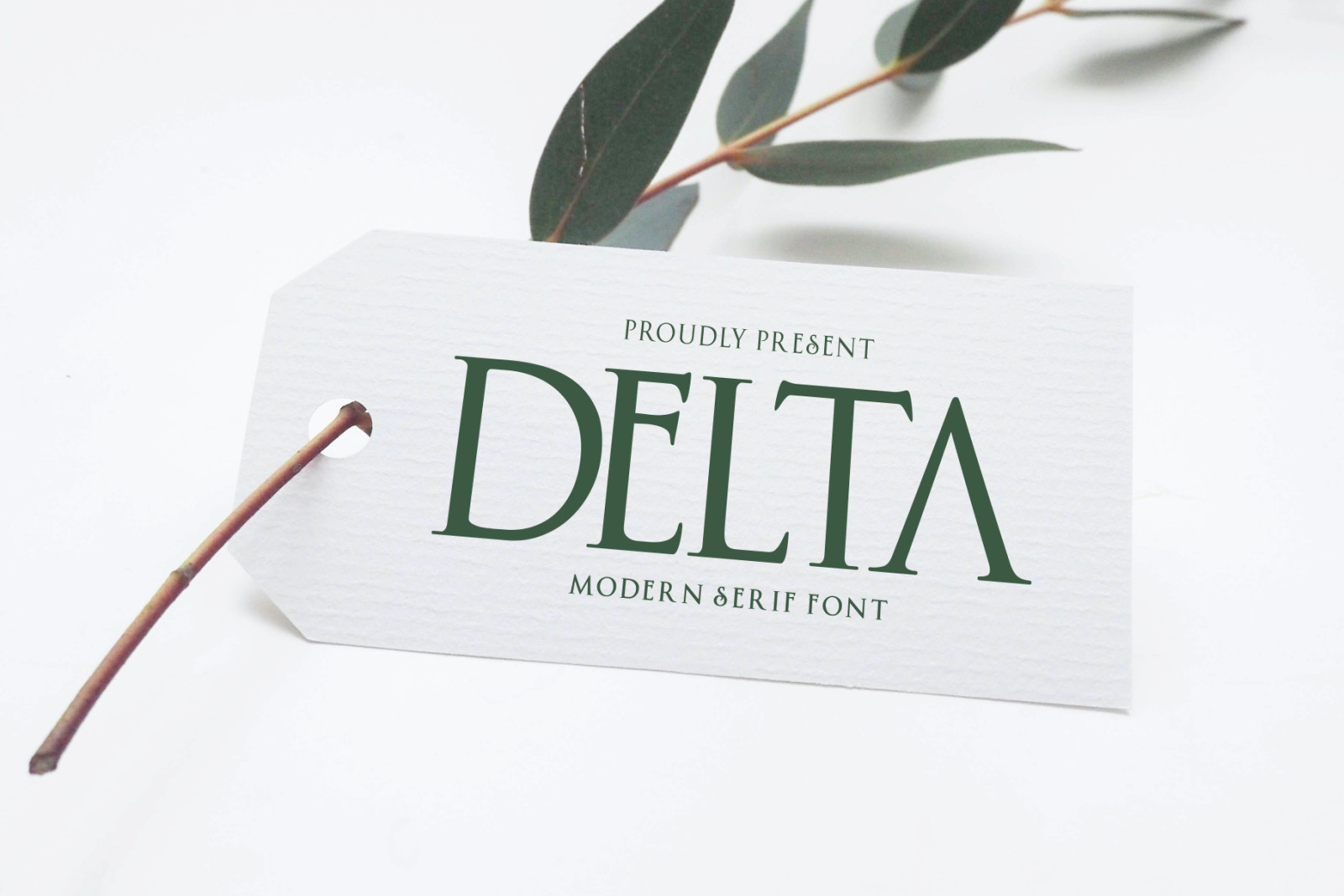 Delta Font Delta Font