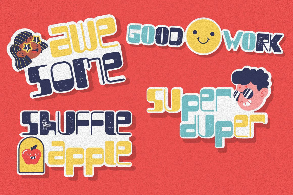 Chubby Chicks - Funky Display Font Chubby Chicks - Funky Display Font