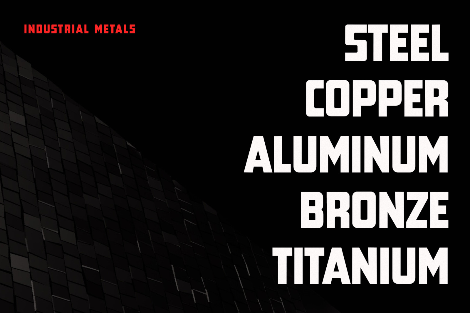 Bernard - Industrial Typeface Bernard - Industrial Typeface