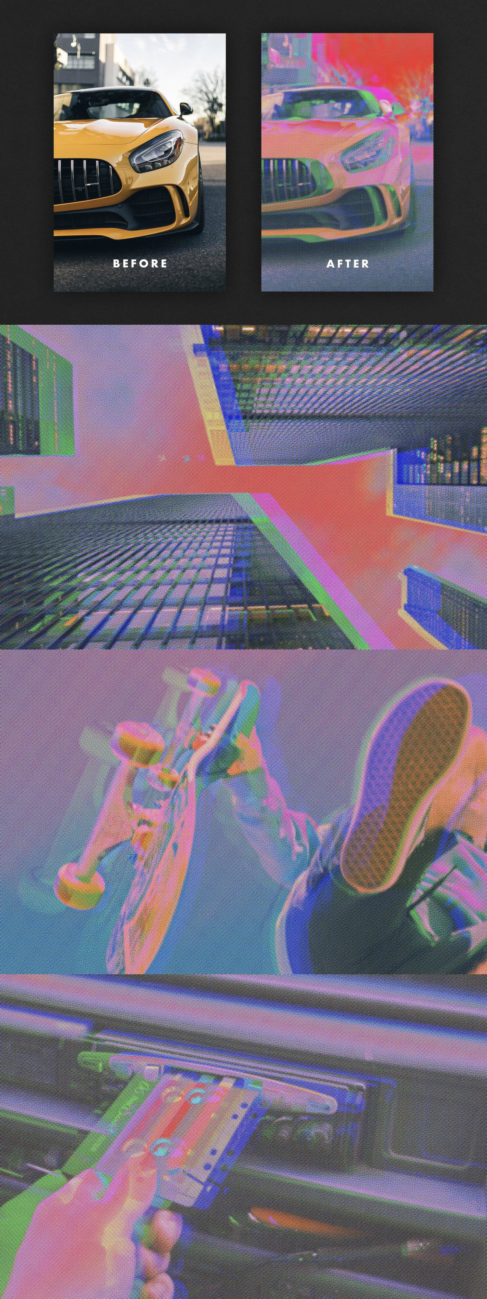 Toxic Halftone Effect Toxic Halftone Effect