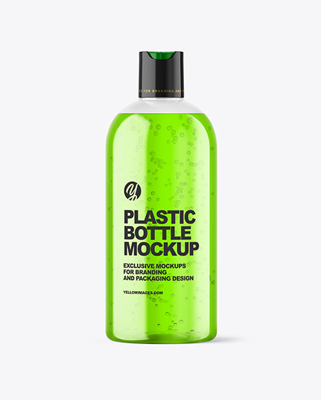 Color Liquid Cosmetic Bottle Mockup