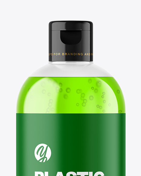 Color Liquid Cosmetic Bottle Mockup