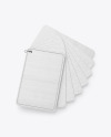 Kraft Cards Stack w/ Wooden Tag Mockup Kraft Cards Stack w/ Wooden Tag Mockup