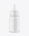 Matte Baby Bottle Mockup