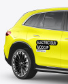 Electric Crossover SUV Mockup - Half Side View