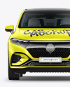 Electric Crossover SUV Mockup - Front View