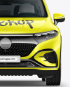 Electric Crossover SUV Mockup - Front View