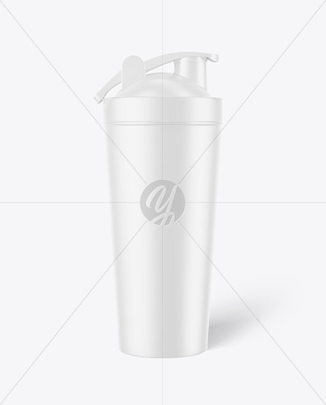 Matte Shaker Bottle Mockup