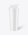 Matte Shaker Bottle Mockup