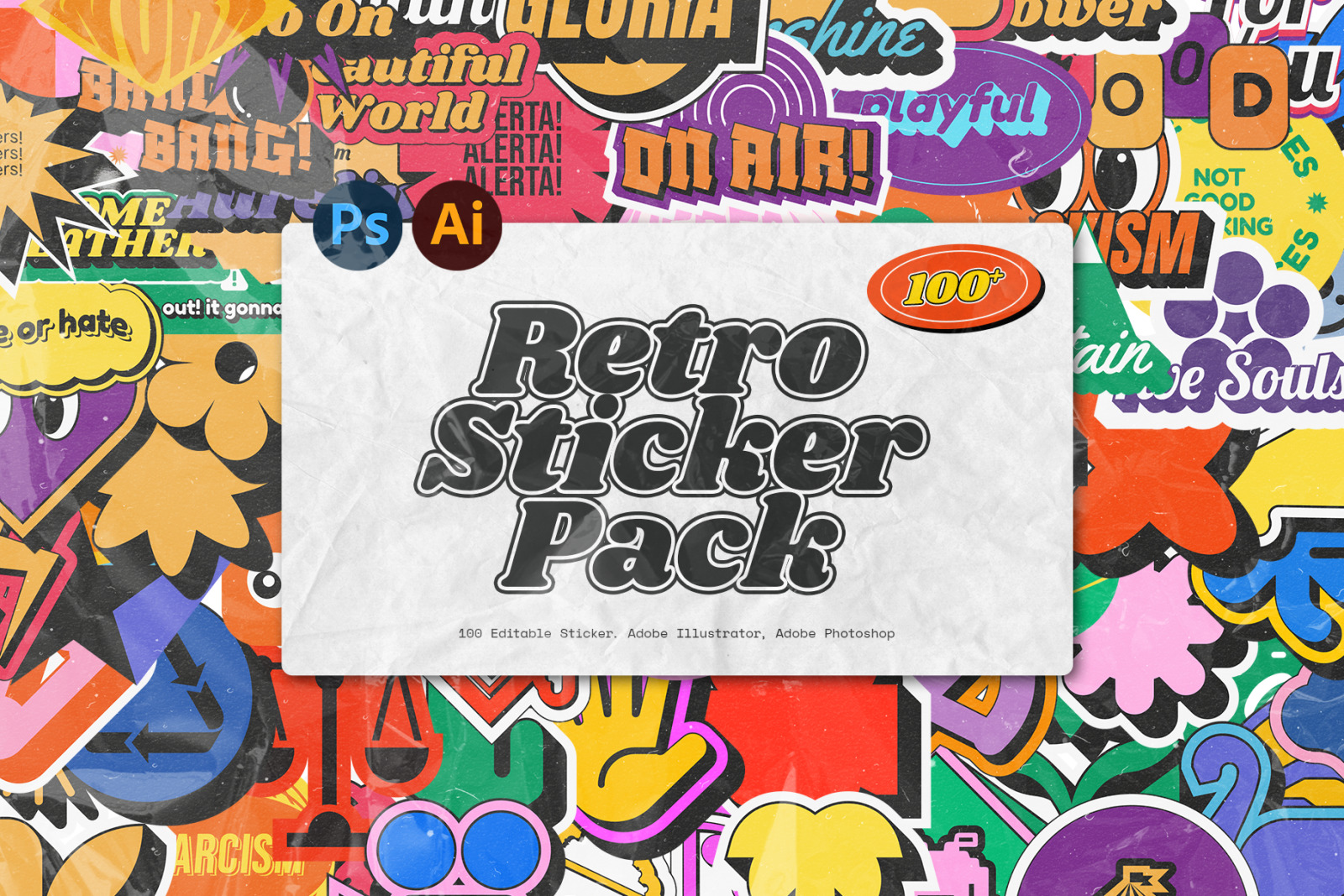 Retro Sticker Pack