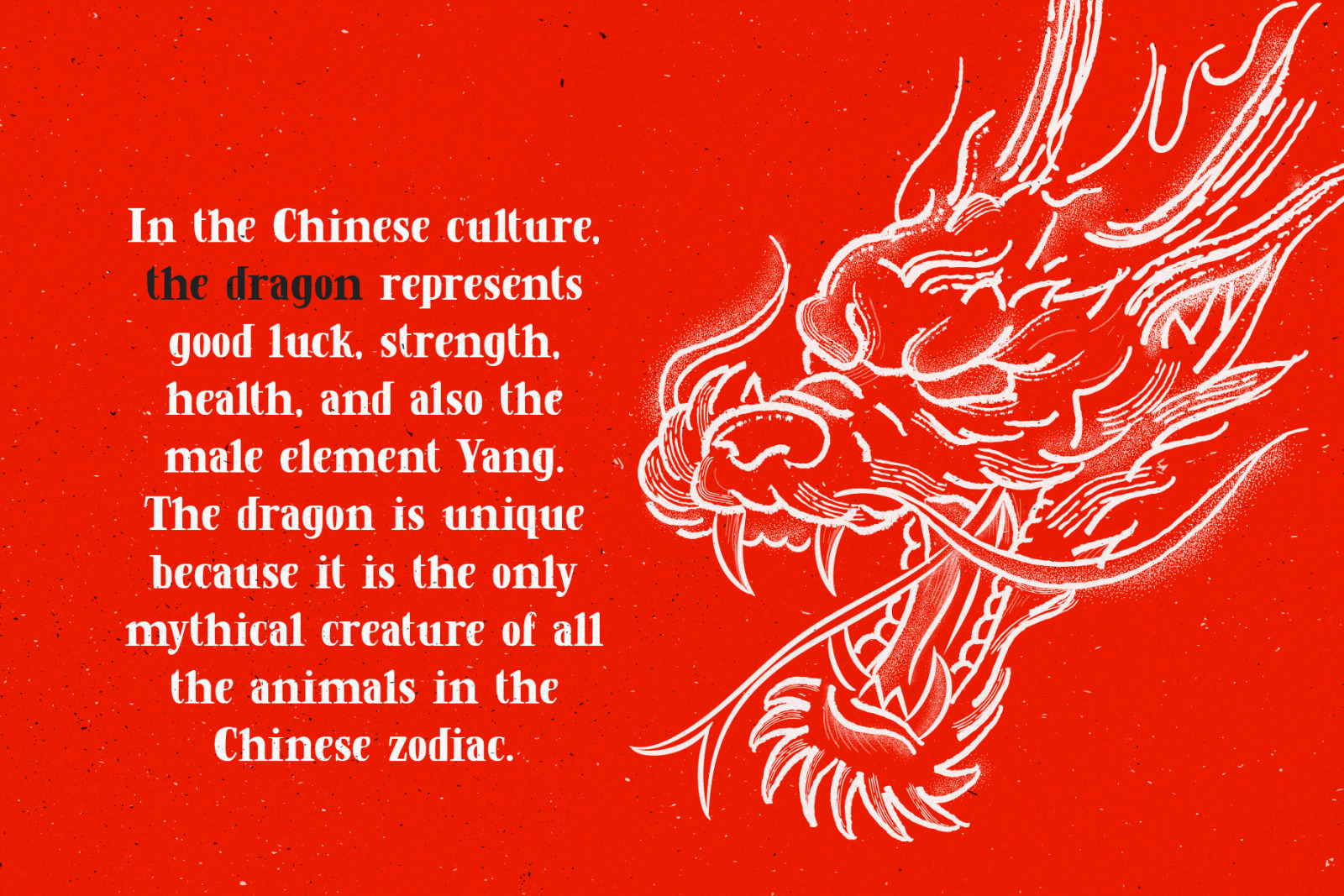 Golden Dragon - Hand-drawn Serif Golden Dragon - Hand-drawn Serif