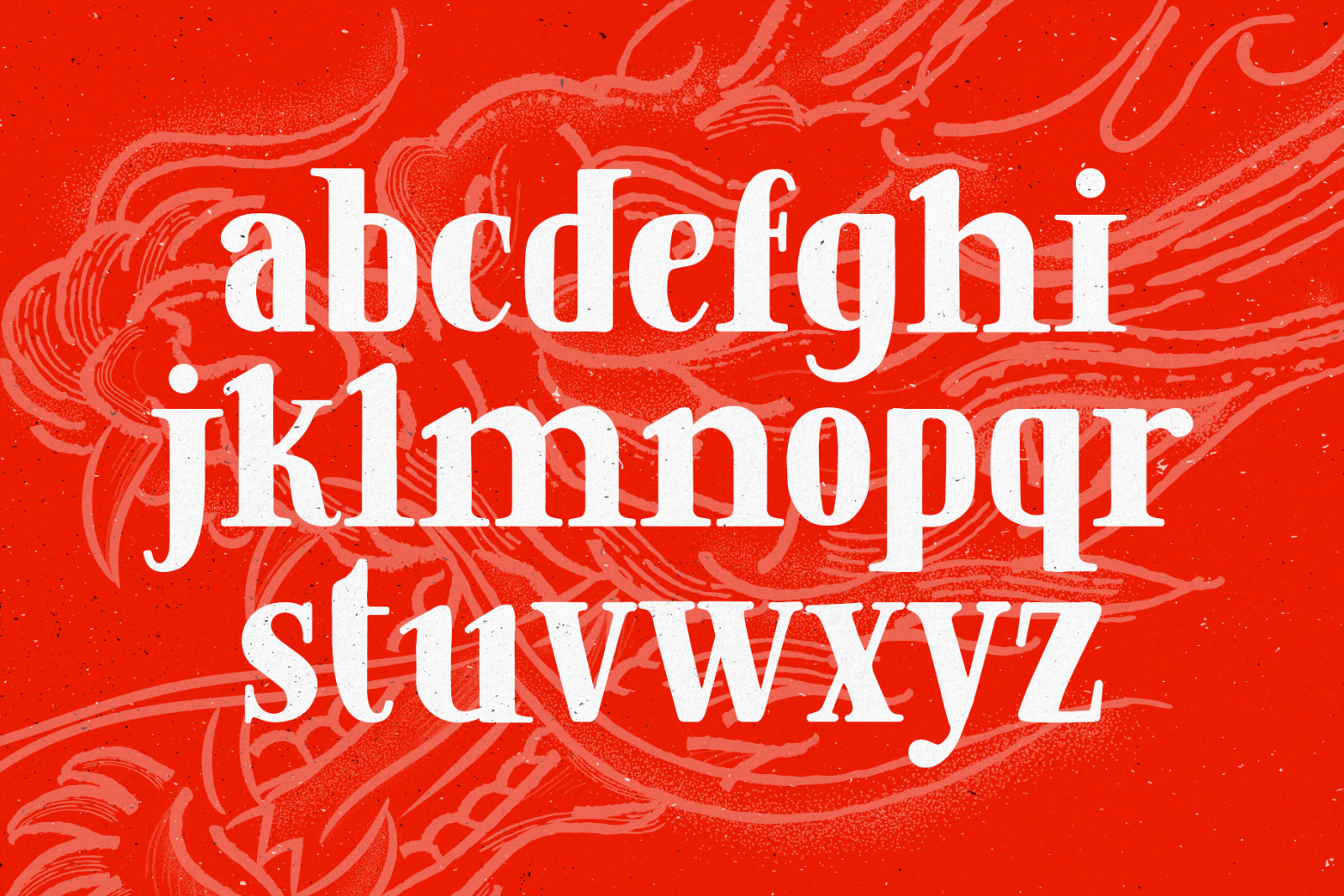 Golden Dragon - Hand-drawn Serif Golden Dragon - Hand-drawn Serif