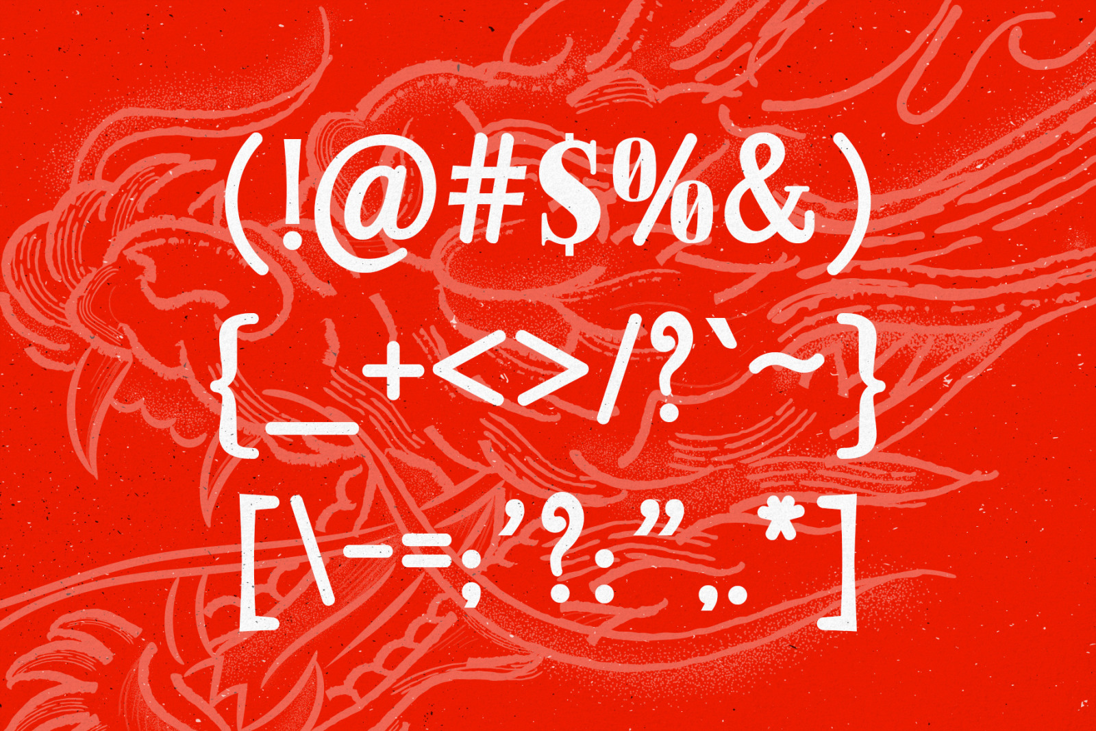 Golden Dragon - Hand-drawn Serif Golden Dragon - Hand-drawn Serif