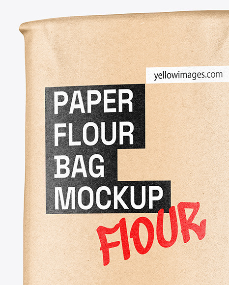 Kraft Paper Stand-up Bag Mockup