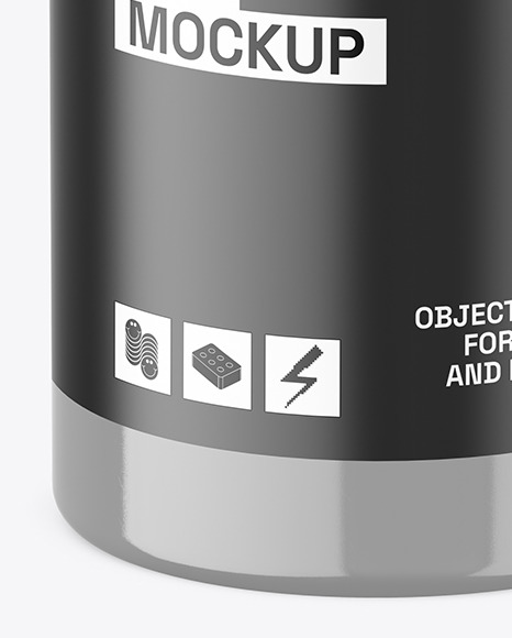 Glossy Jar Mockup