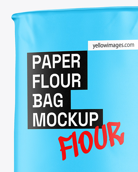 Paper Stand-up Bag Mockup