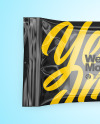 Glossy Wet Wipes Mockup