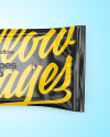 Glossy Wet Wipes Mockup