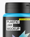 Matte Plastic Jar Mockup