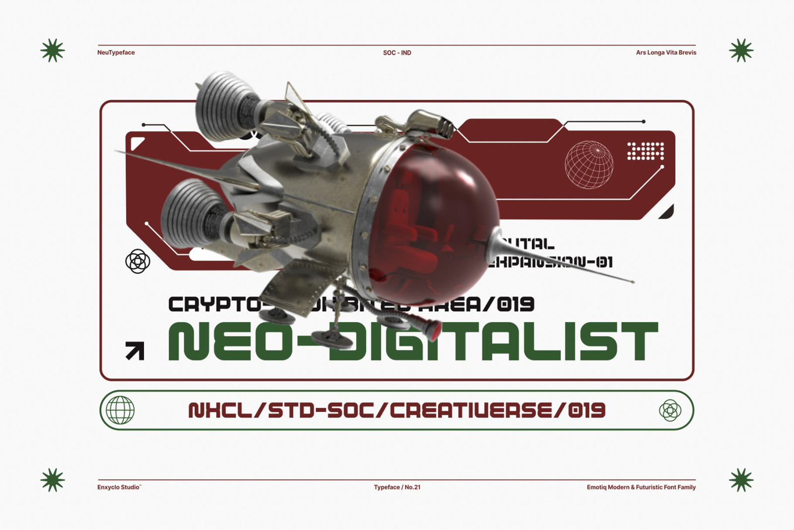 EMOTIQ - Modern Cyberpunk Mecha Futuristic Display Sans Font EMOTIQ - Modern Cyberpunk Mecha Futuristic Display Sans Font