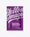 Matte Sachet Mockup