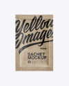 Kraft Sachet Mockup