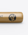 Wooden Baseball Bat Mockup