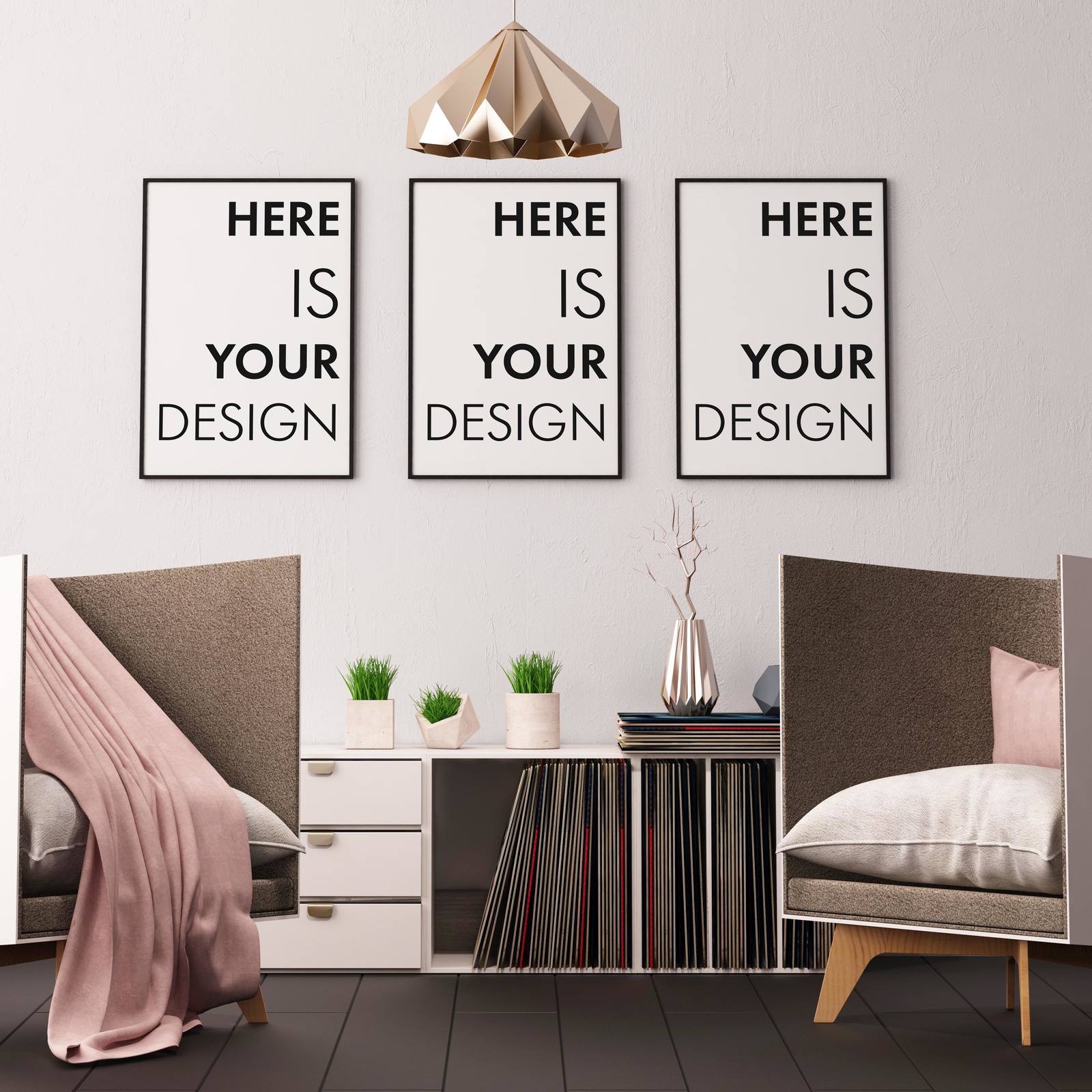 10 interior mockups