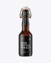 Amber Glass Beugel Bottle Mockup Amber Glass Beugel Bottle Mockup