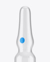 Clear Glass Ampoule Mockup Clear Glass Ampoule Mockup