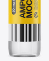 Clear Glass Ampoule Mockup Clear Glass Ampoule Mockup