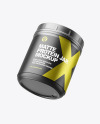 Matte Protein Jar Mockup