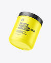 Matte Protein Jar Mockup